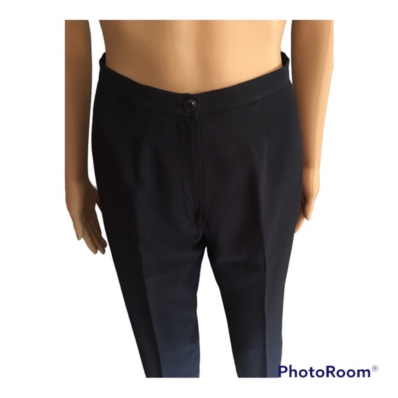 Kasper ASL Petite Vintage Red and Navy Suit in Size 2P. - Picture 6 of 9